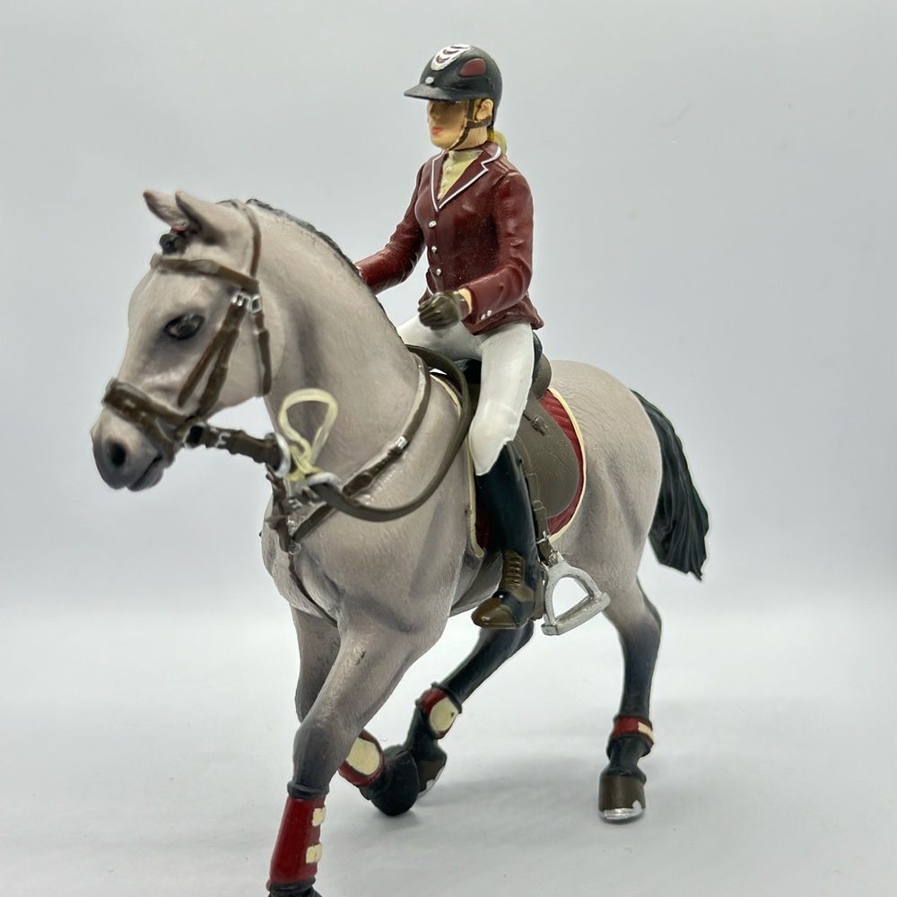 Papo 51563 Competition Horse with Riding Girl Figure - Picture 2 of 15